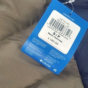 Columbia Men's Dark Gray Puffer Jacket